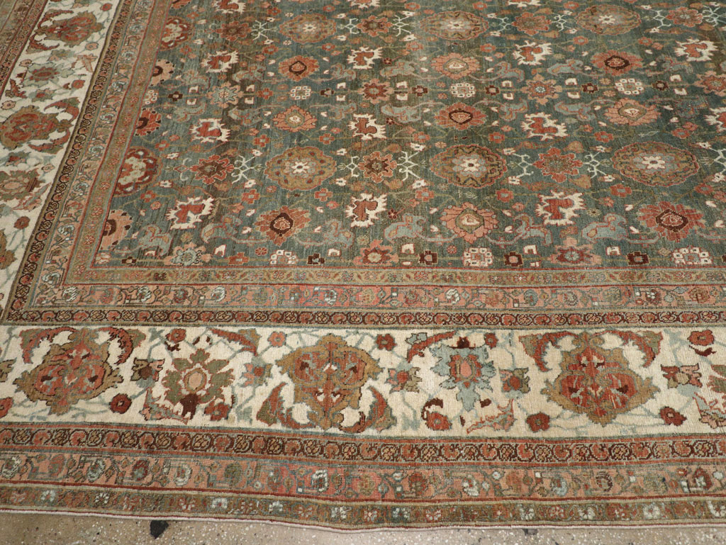 Antique Persian Bidjar Large Carpet, No.27839 - Galerie Shabab