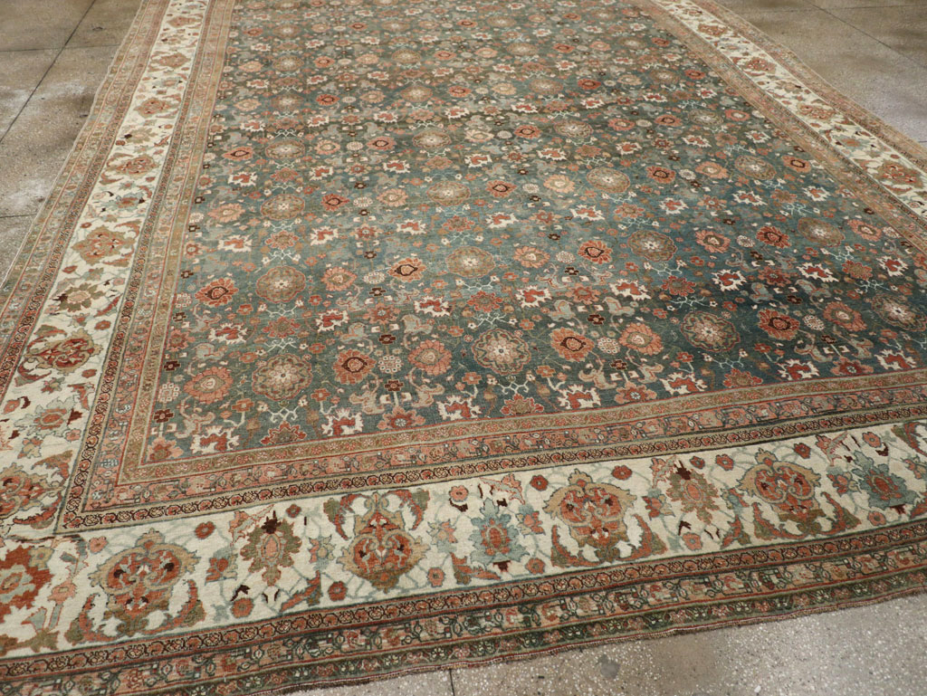 Antique Persian Bidjar Large Carpet, No.27839 - Galerie Shabab