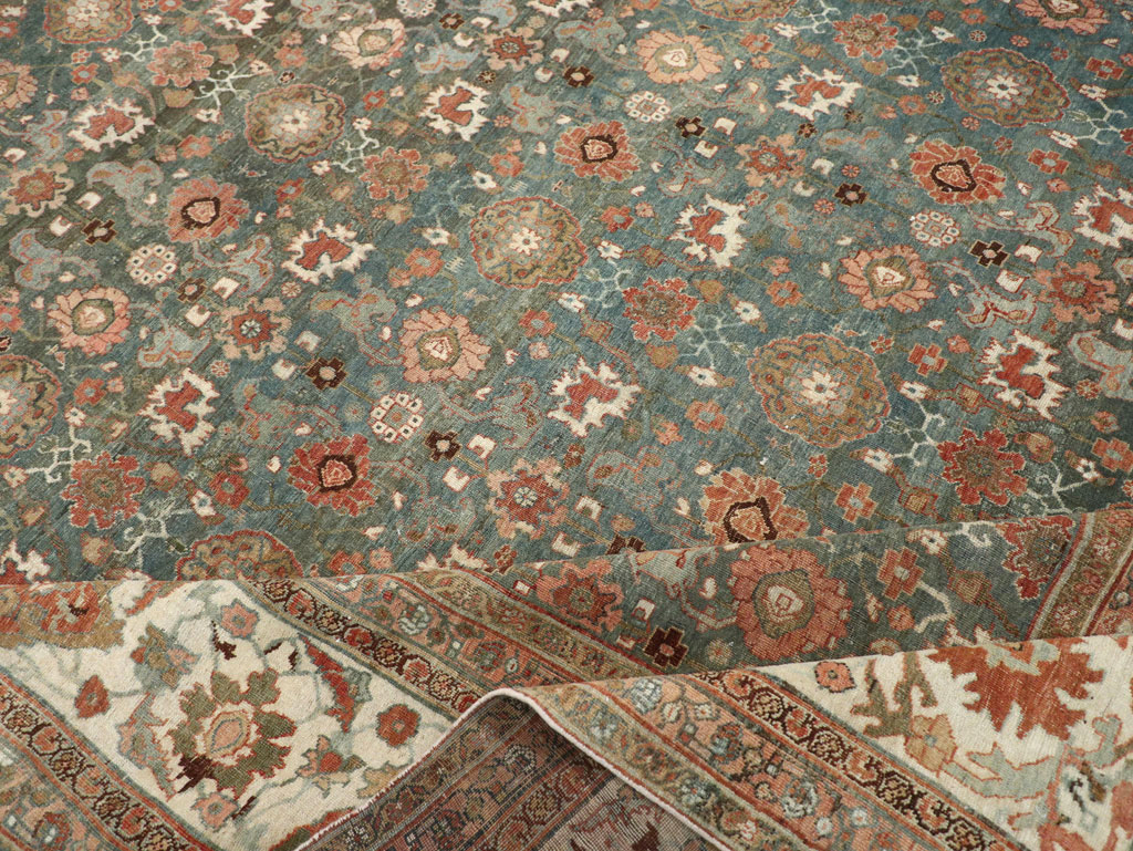 Antique Persian Bidjar Large Carpet, No.27839 - Galerie Shabab