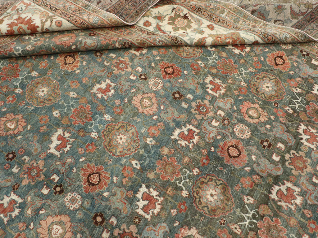 Antique Persian Bidjar Large Carpet, No.27839 - Galerie Shabab