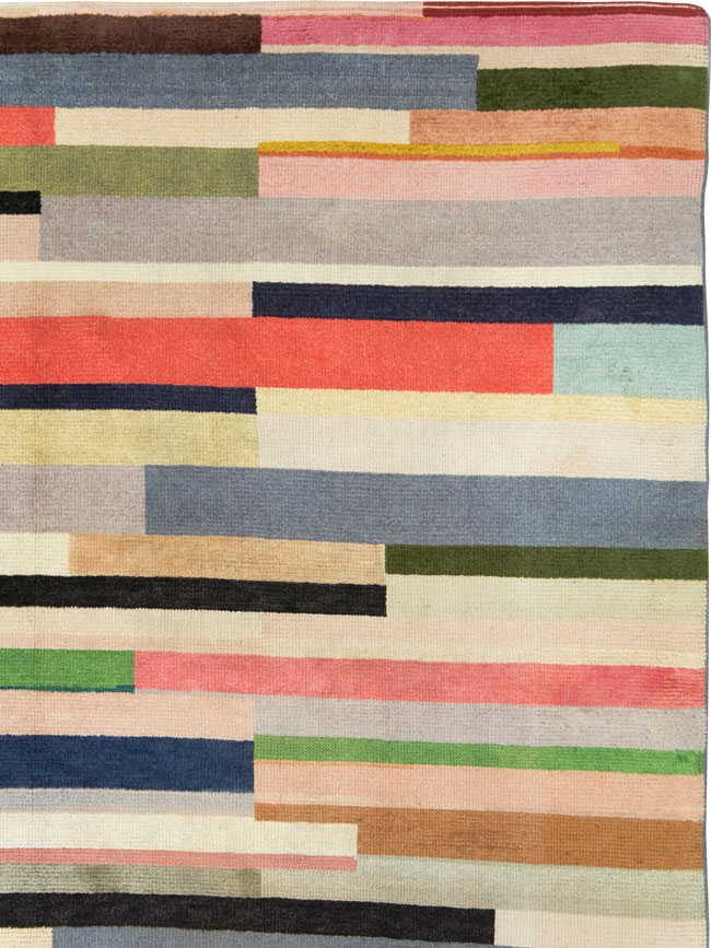 Vintage French Art Deco Carpet, No.27845 - Galerie Shabab