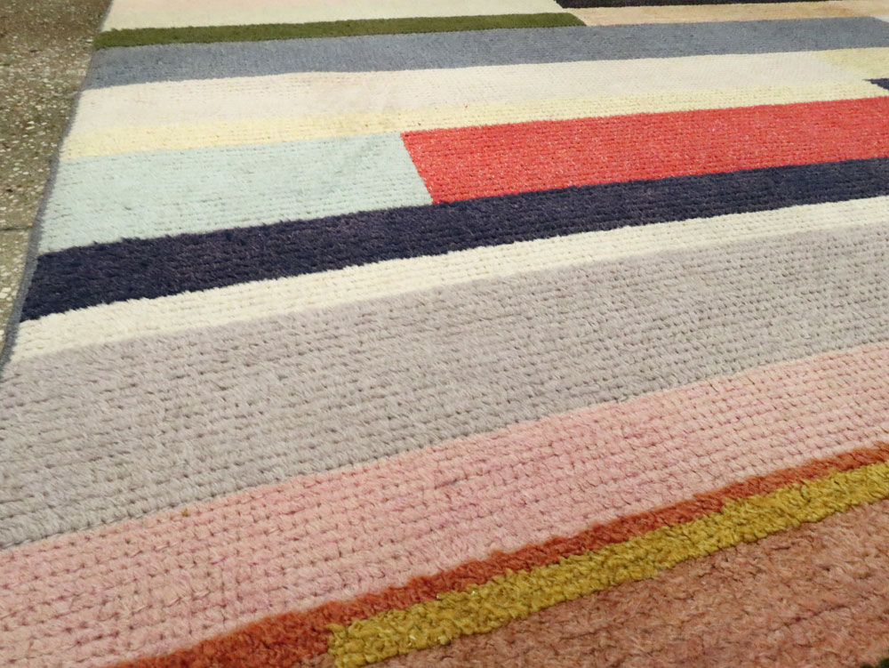 Vintage French Art Deco Carpet, No.27845 - Galerie Shabab