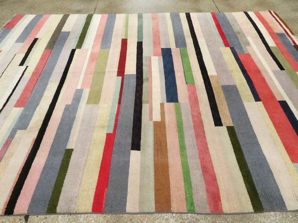 Vintage French Art Deco Carpet, No.27845 - Galerie Shabab