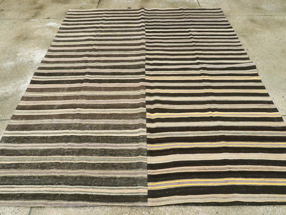 Vintage Turkish Flatweave Kilim, No.27850 - Galerie Shabab