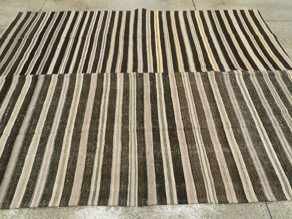 Vintage Turkish Flatweave Kilim, No.27850 - Galerie Shabab