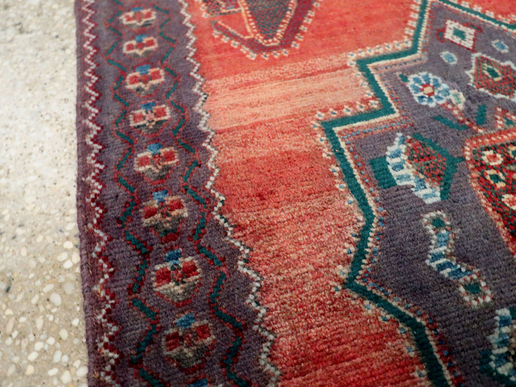 Vintage Persian Hamadan Rug, No.27855 - Galerie Shabab