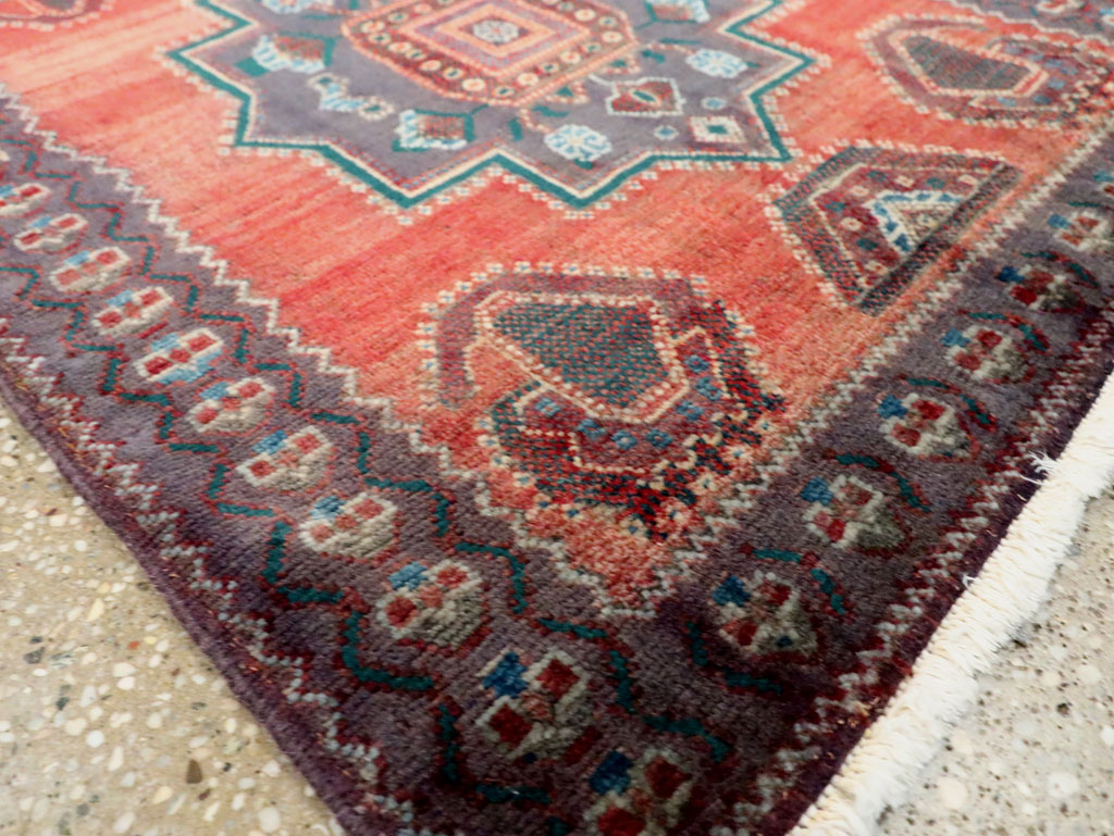 Vintage Persian Hamadan Rug, No.27855 - Galerie Shabab