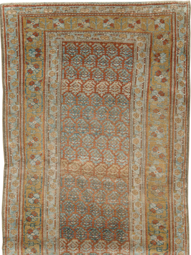 Antique Persian Kurd Bidjar Gallery Carpet, No.27858 - Galerie Shabab