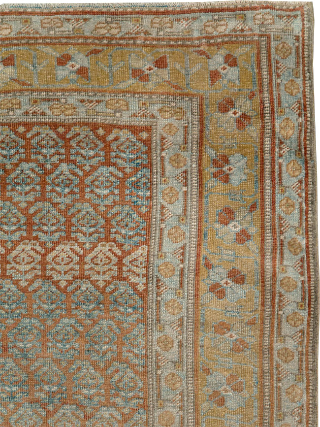Antique Persian Kurd Bidjar Gallery Carpet, No.27858 - Galerie Shabab