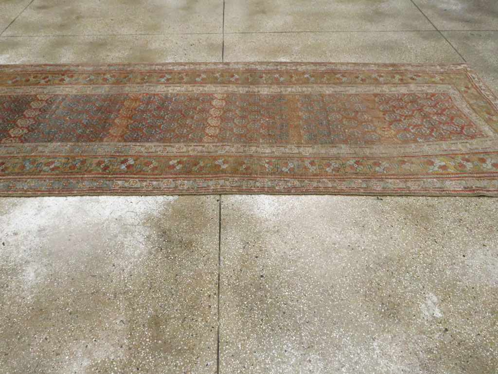 Antique Persian Kurd Bidjar Gallery Carpet, No.27858 - Galerie Shabab