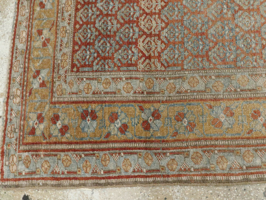 Antique Persian Kurd Bidjar Gallery Carpet, No.27858 - Galerie Shabab