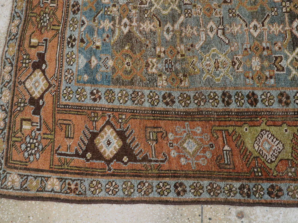 Antique Persian Bidjar Gallery Carpet, No.27860 - Galerie Shabab