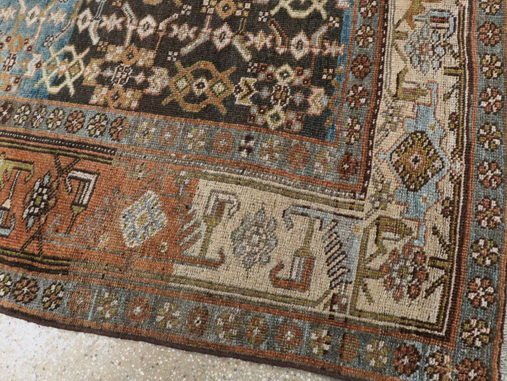 Antique Persian Bidjar Gallery Carpet, No.27860 - Galerie Shabab