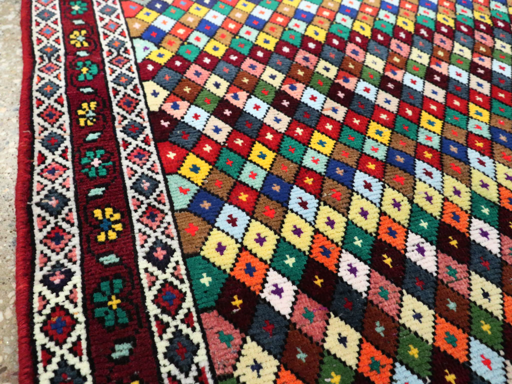 Vintage Persian Hamadan Rug, No.27865 - Galerie Shabab