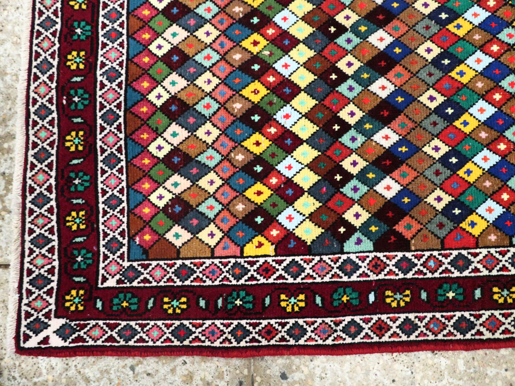 Vintage Persian Hamadan Rug, No.27865 - Galerie Shabab