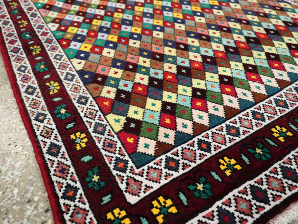 Vintage Persian Hamadan Rug, No.27865 - Galerie Shabab
