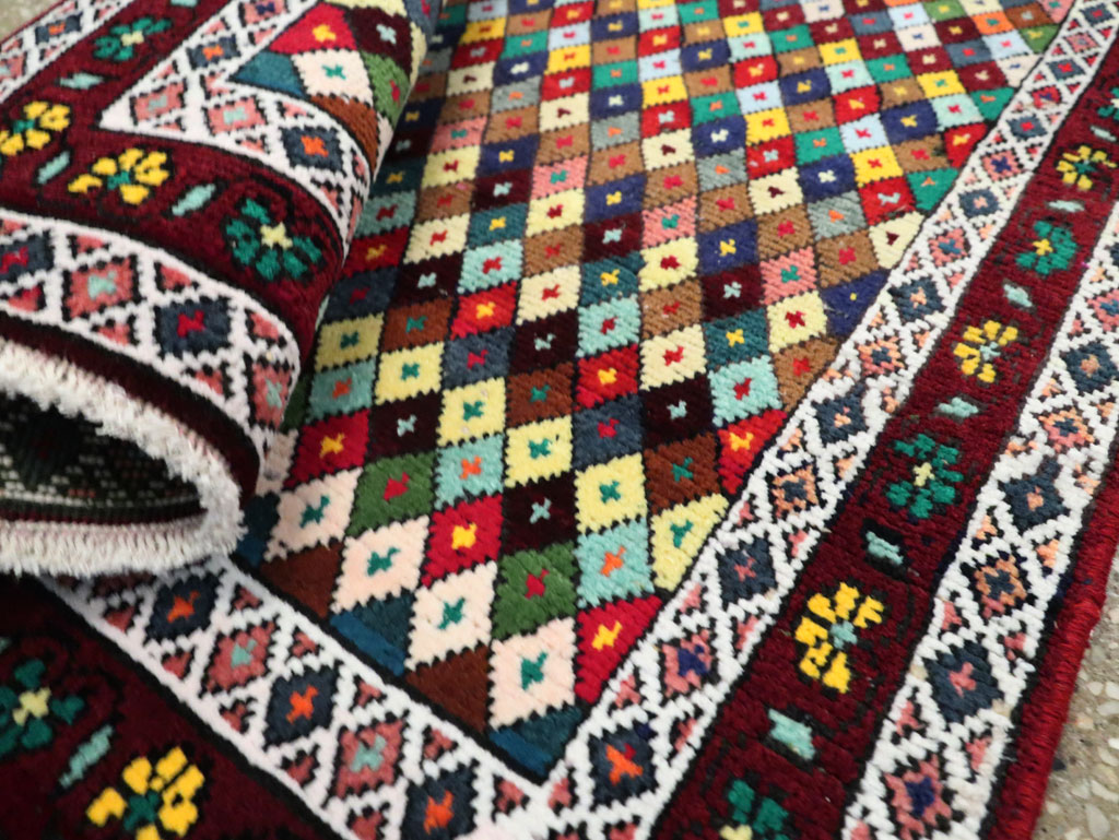 Vintage Persian Hamadan Rug, No.27865 - Galerie Shabab