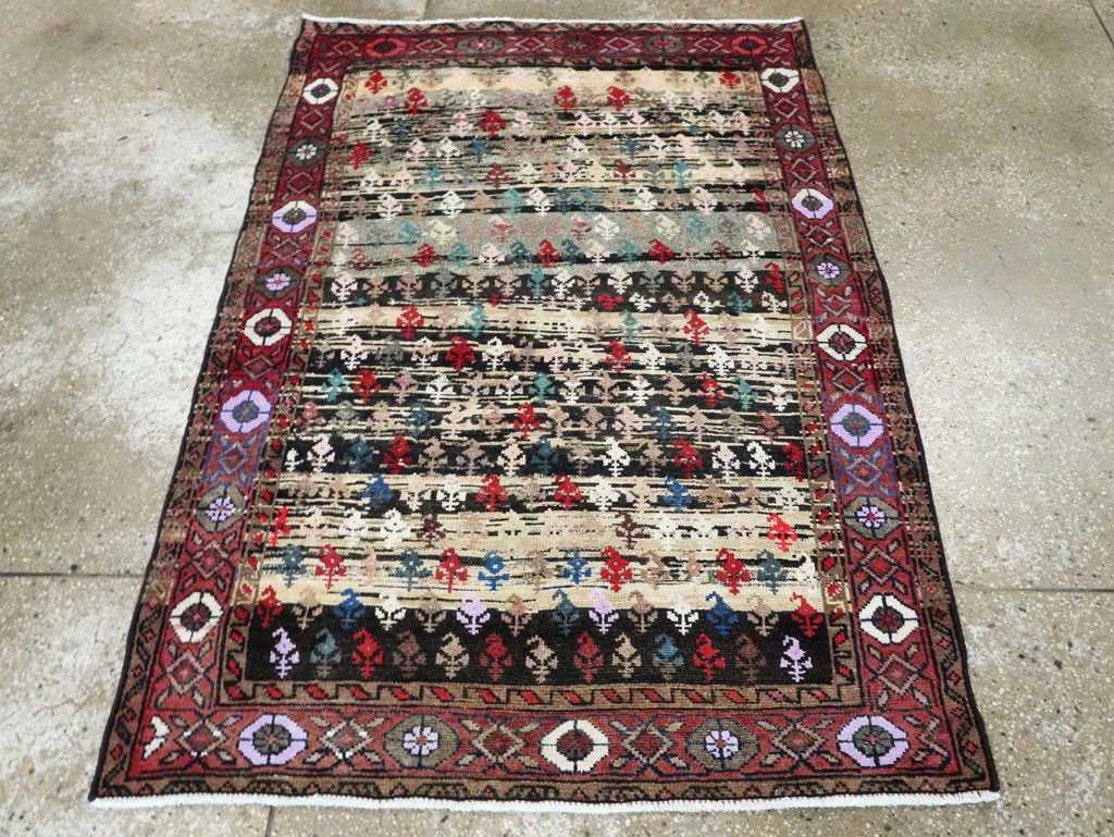 Vintage Persian Hamadan Rug, No.27866 - Galerie Shabab
