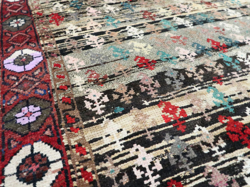 Vintage Persian Hamadan Rug, No.27866 - Galerie Shabab