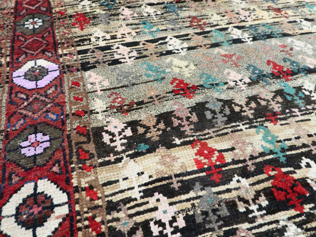 Vintage Persian Hamadan Rug, No.27866 - Galerie Shabab