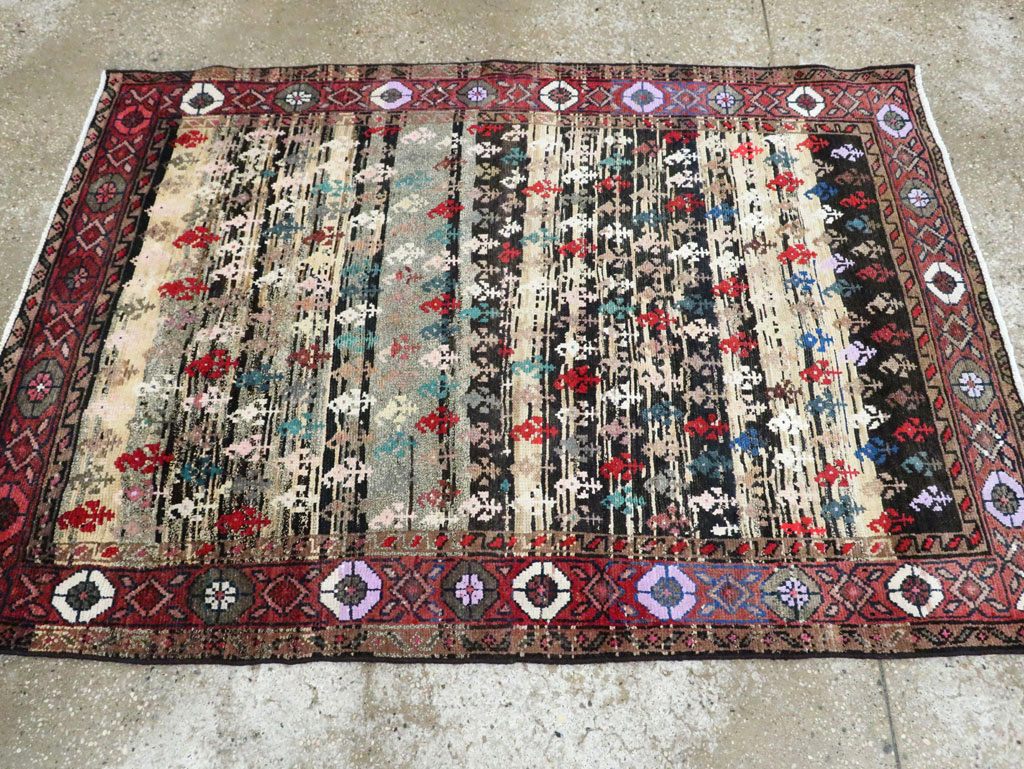 Vintage Persian Hamadan Rug, No.27866 - Galerie Shabab