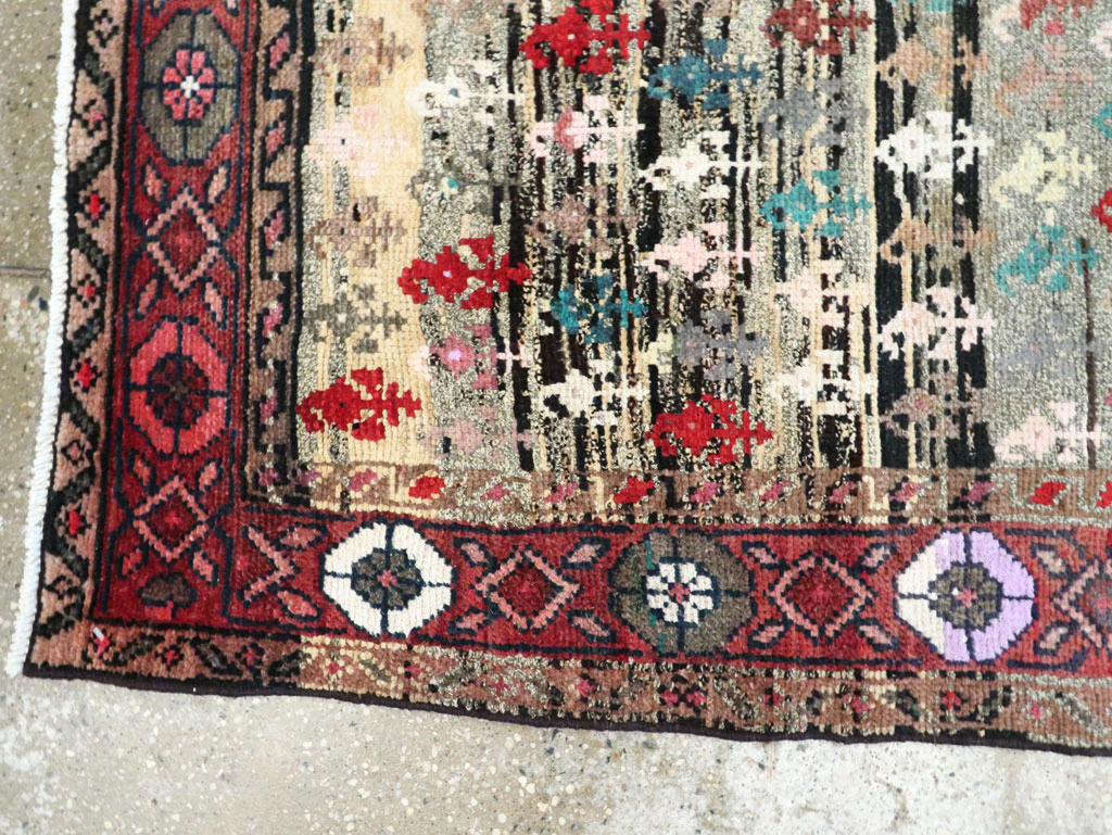 Vintage Persian Hamadan Rug, No.27866 - Galerie Shabab