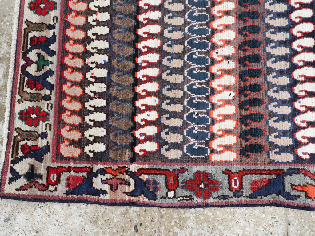 Vintage Persian Hamadan Rug, No.27871 - Galerie Shabab