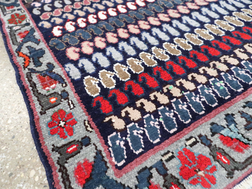 Vintage Persian Hamadan Rug, No.27871 - Galerie Shabab