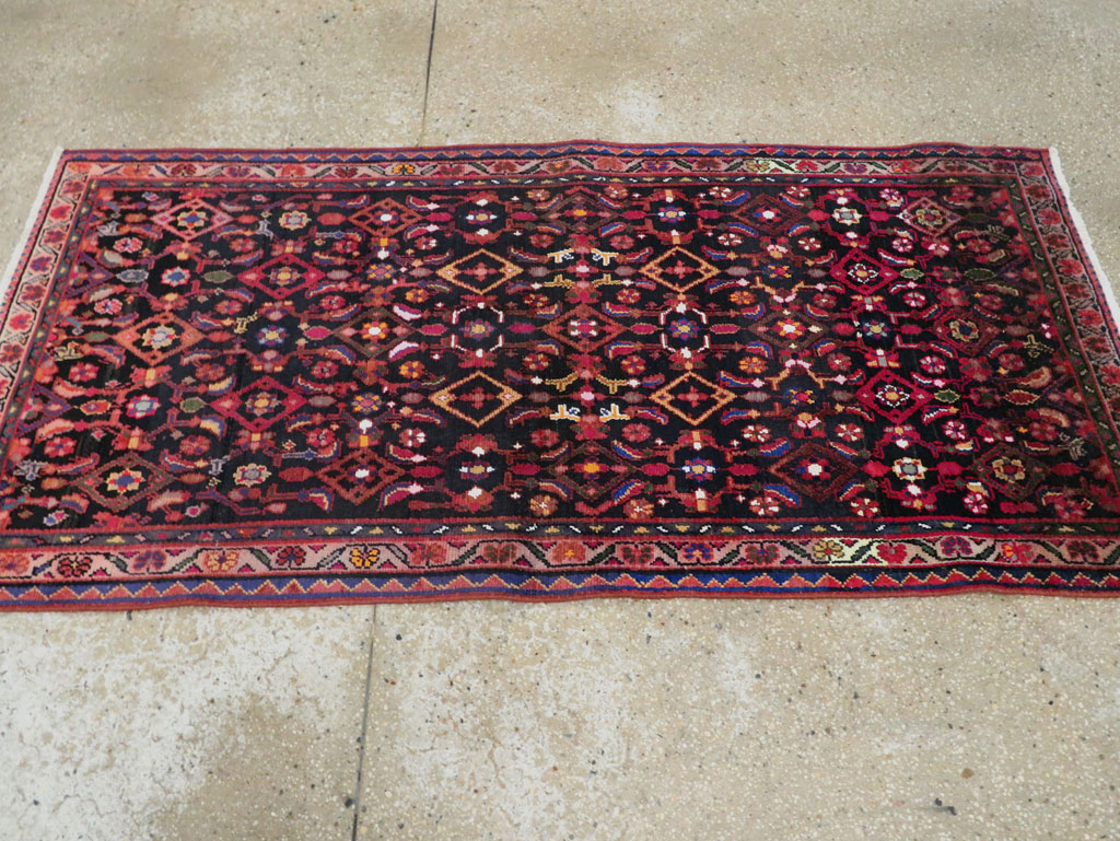 Vintage Persian Hamadan Rug, No.27874 - Galerie Shabab