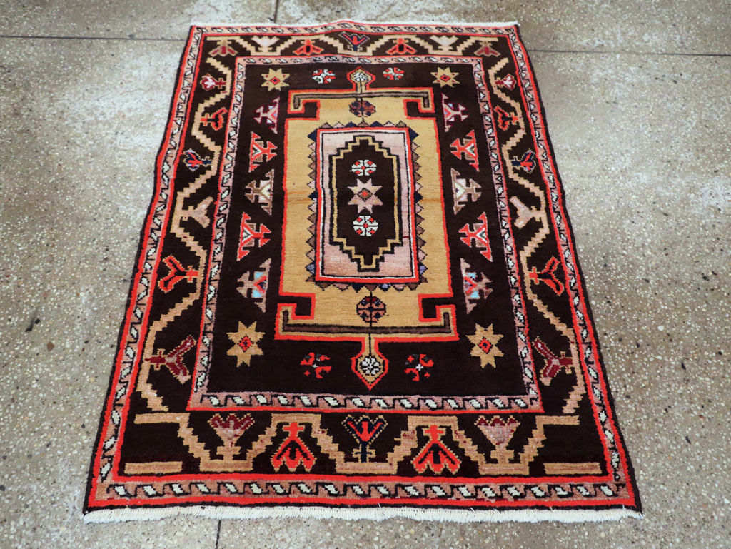 Vintage Persian Hamadan Rug, No.27876 - Galerie Shabab