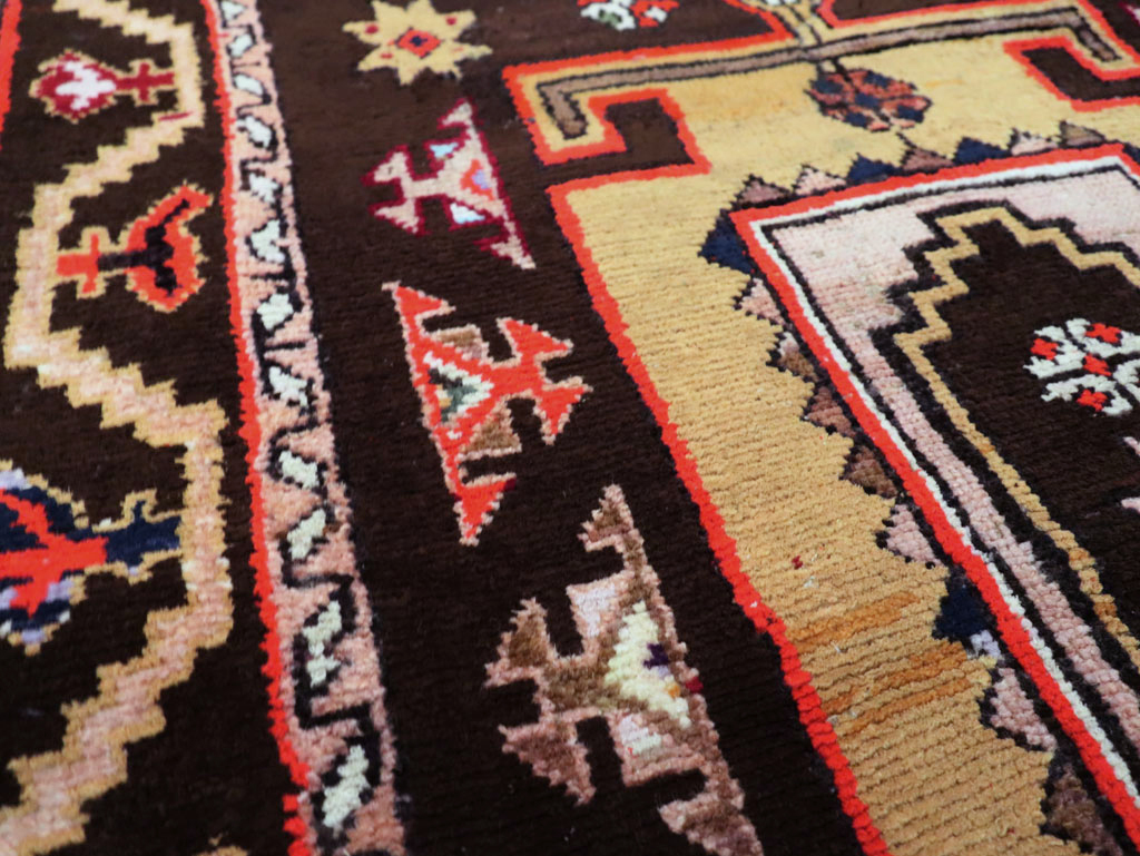 Vintage Persian Hamadan Rug, No.27876 - Galerie Shabab