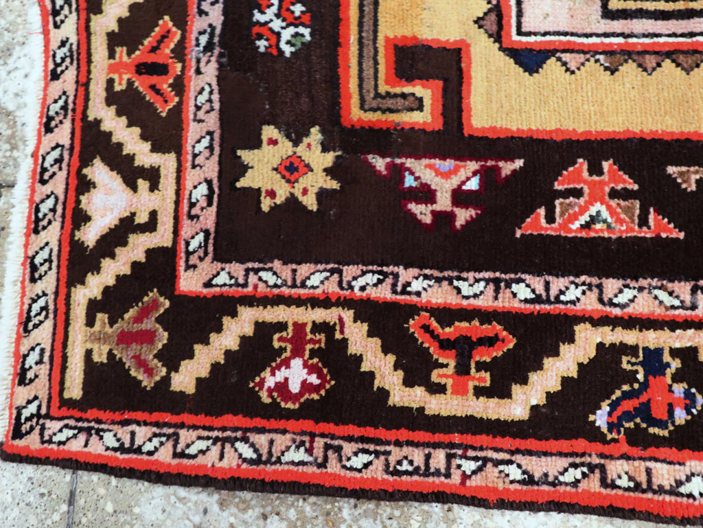 Vintage Persian Hamadan Rug, No.27876 - Galerie Shabab
