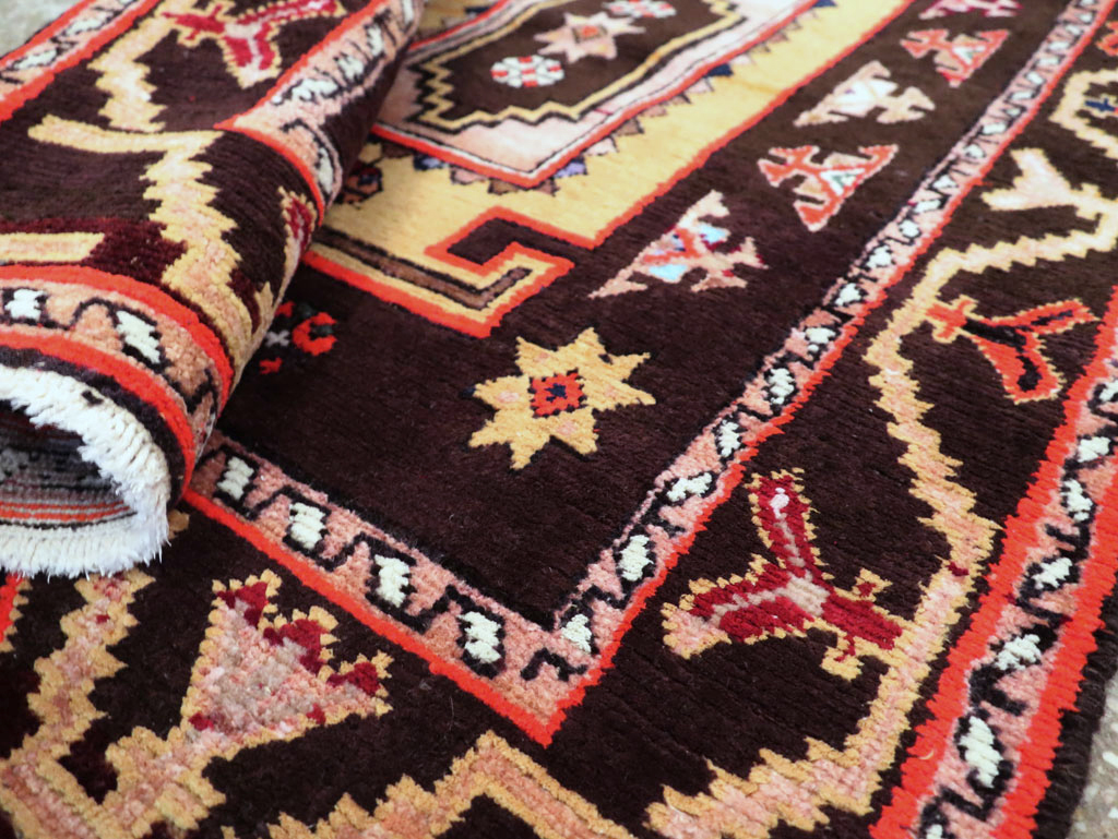 Vintage Persian Hamadan Rug, No.27876 - Galerie Shabab