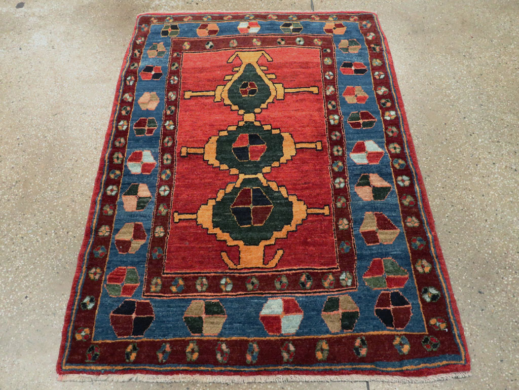 Modern Persian Gabbeh Rug, No.27878 - Galerie Shabab