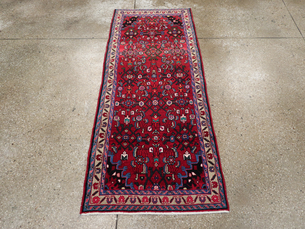 Vintage Persian Hamadan Rug, No.27879 - Galerie Shabab