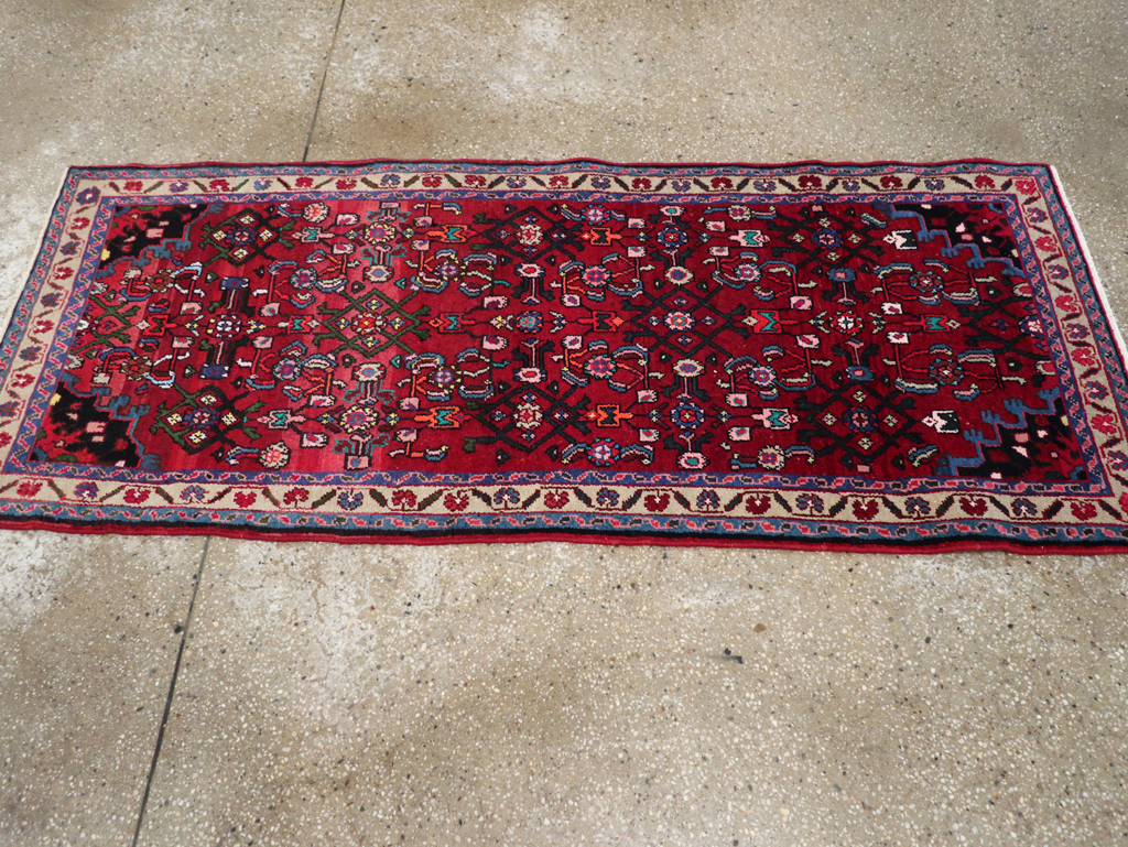 Vintage Persian Hamadan Rug, No.27879 - Galerie Shabab