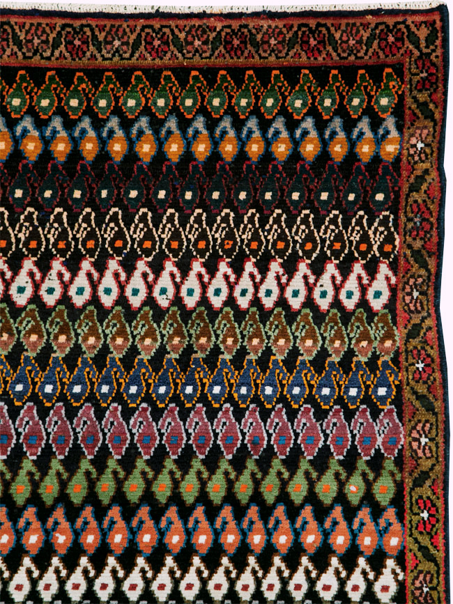 Vintage Persian Hamadan Rug, No.27881 - Galerie Shabab