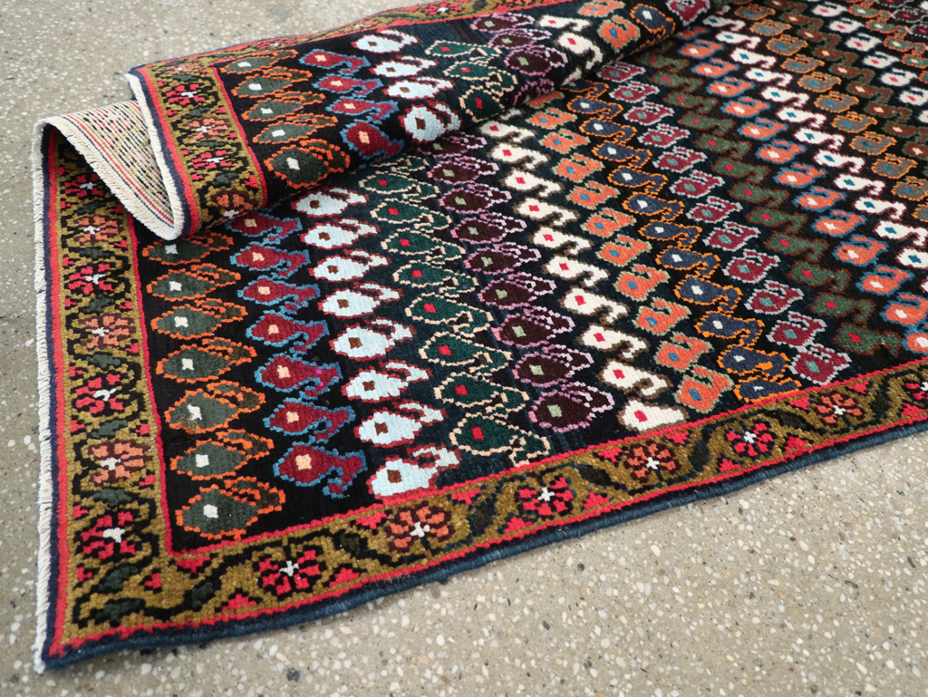 Vintage Persian Hamadan Rug, No.27881 - Galerie Shabab