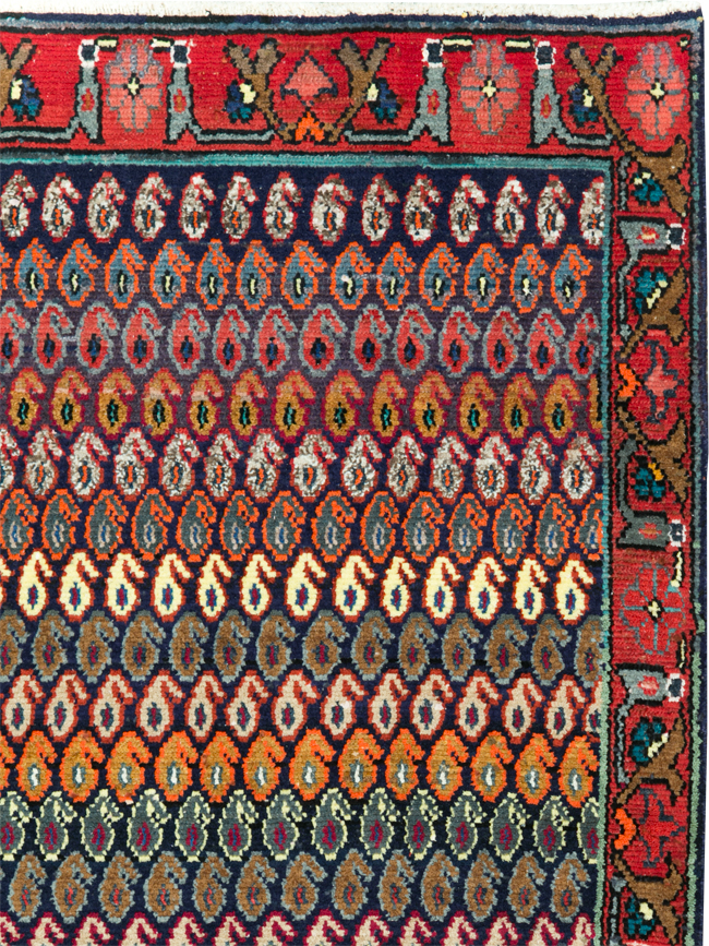 Vintage Persian Hamadan Rug, No.27882 - Galerie Shabab