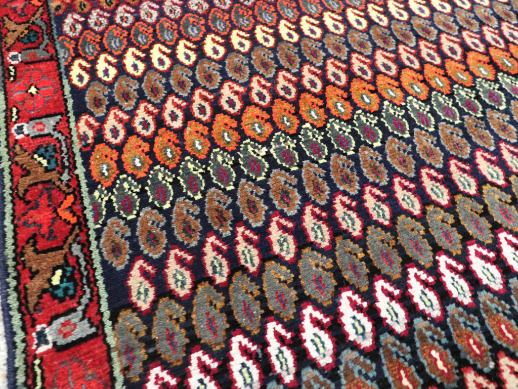 Vintage Persian Hamadan Rug, No.27882 - Galerie Shabab