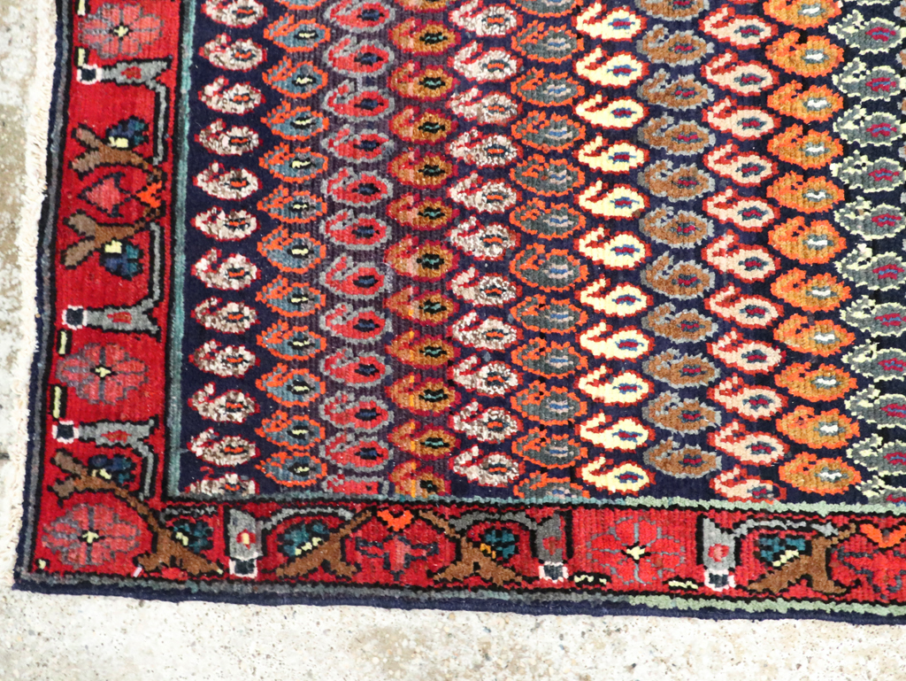 Vintage Persian Hamadan Rug, No.27882 - Galerie Shabab