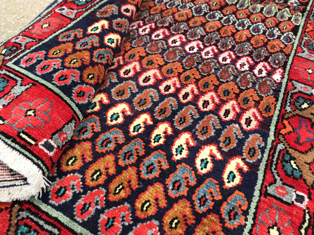 Vintage Persian Hamadan Rug, No.27882 - Galerie Shabab