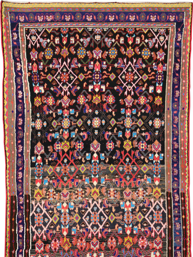 Vintage Persian Malayer Runner, No.27884 - Galerie Shabab