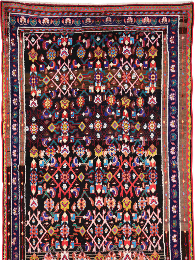 Vintage Persian Malayer Runner, No.27884 - Galerie Shabab