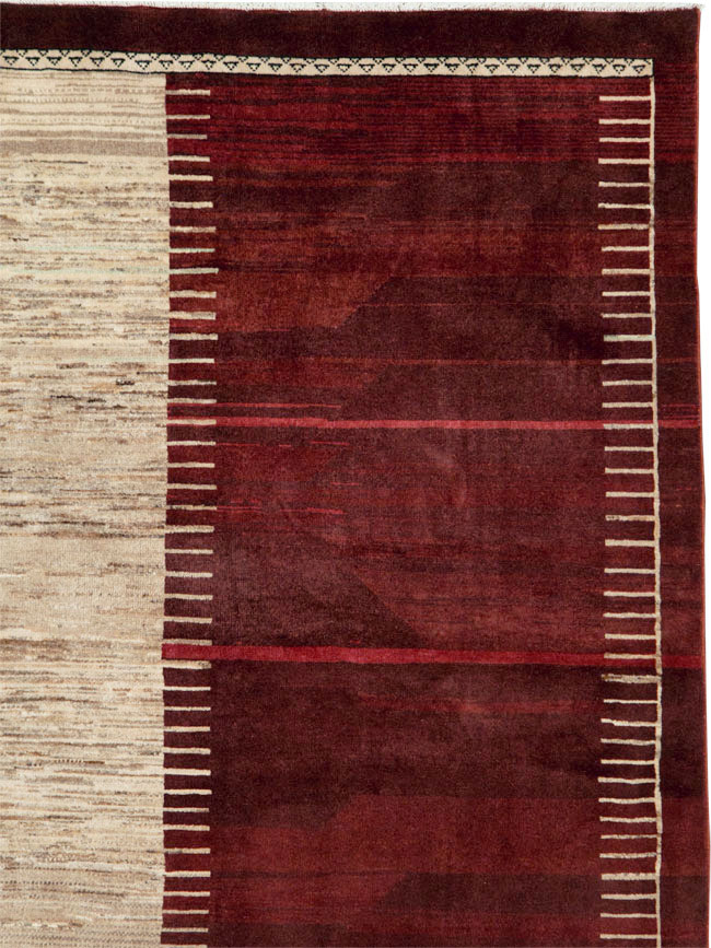 Vintage Persian Tabriz Rug, No.27885 - Galerie Shabab