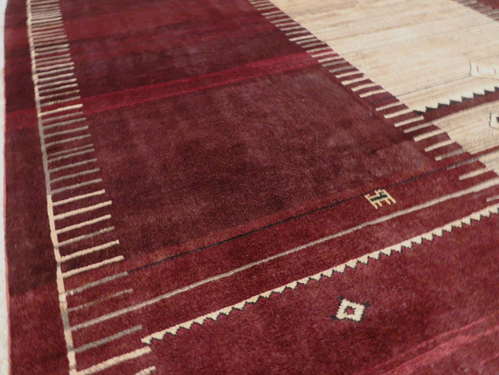Vintage Persian Tabriz Rug, No.27885 - Galerie Shabab