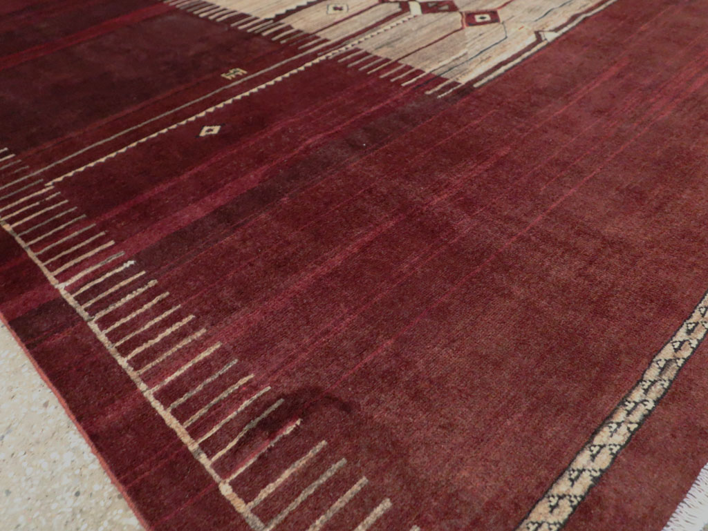 Vintage Persian Tabriz Rug, No.27885 - Galerie Shabab