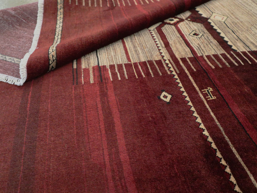 Vintage Persian Tabriz Rug, No.27885 - Galerie Shabab