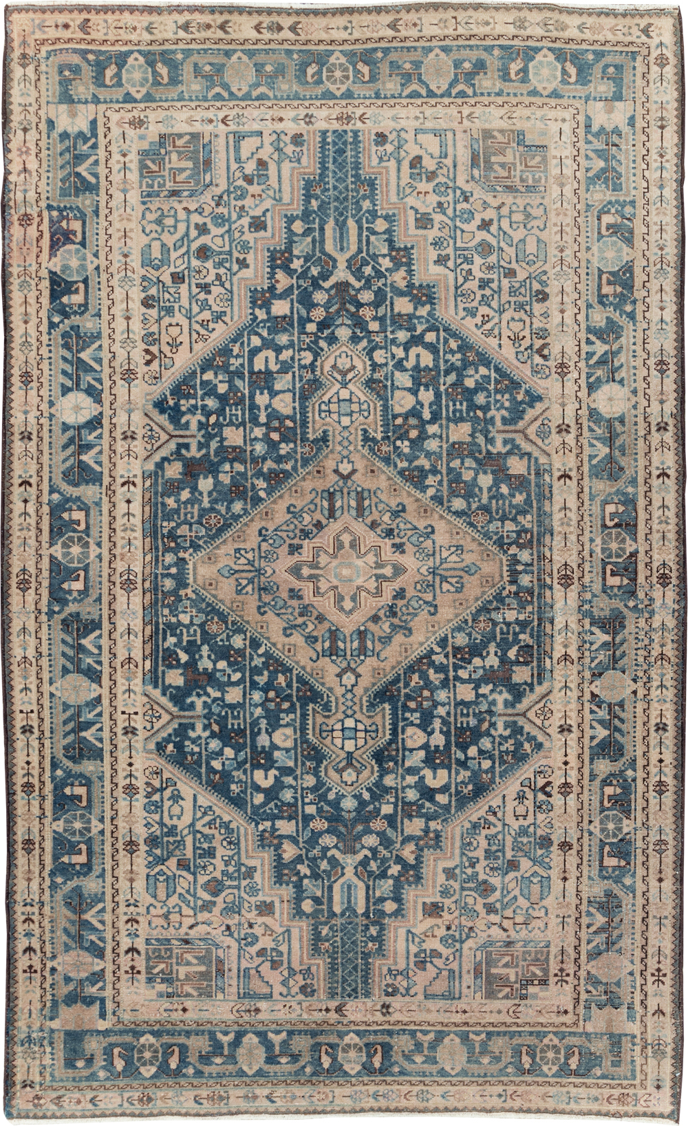 Vintage Persian Malayer Rug, No.27886 - Galerie Shabab