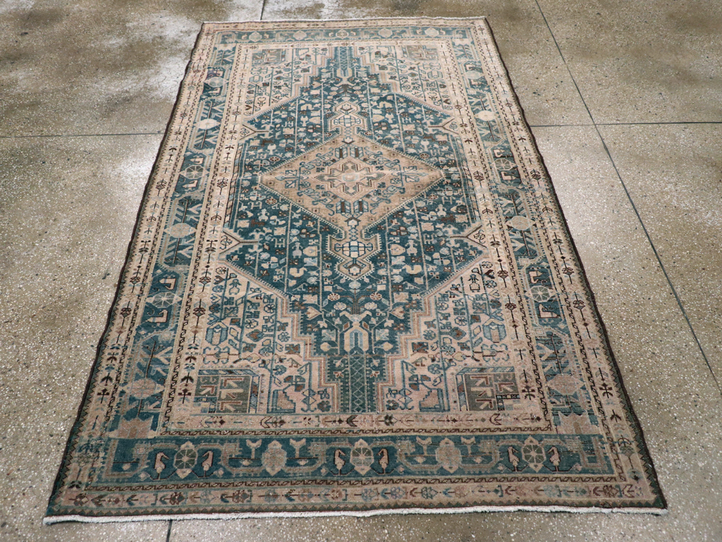 Vintage Persian Malayer Rug, No.27886 - Galerie Shabab
